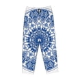 thumbnail image 6 of Fotbe Blue Watercolor Women's Pajama Pants,Sleepwear Pants,Pj Bottoms Drawstring And Pockets-XX-Large, 6 of 7