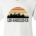 thumbnail image 4 of Inktastic Los Angeles California Skyline Retro Youth T-Shirt, 4 of 5