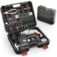 thumbnail image 1 of 61 Pcs 650w Copper Armature Professional Impact Drill Machine Tool Kit | 13mm Keyless Chuck | 3000 Rpm Variable Speed With Forward & Reverse Function Drill Machine For Wall Drilling Tool, 1 of 5