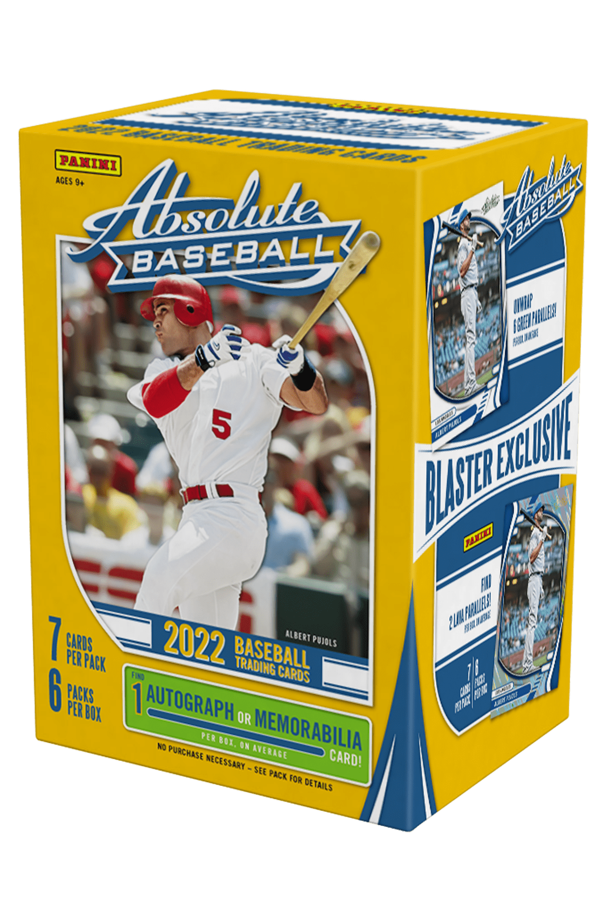 2022 Panini Absolute Baseball Blaster Box Trading Cards - Walmart.com