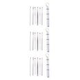 thumbnail image 3 of Soidarity 6 pcs / set Earpick Herramienta de eliminación de cera de oído de acero inoxidable Portable Ear Pick Type7 NO7, 3 of 6