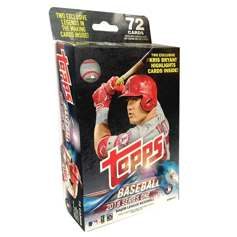 2018 Topps MLB Series 1 Baseball Trading Cards- Hanger Box 