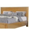 thumbnail image 3 of Benjara Larie King Size Bed with Storage, Black Metal Legs, Rustic, Light Oak Brown, 3 of 6