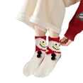 thumbnail image 4 of Calcetines Navideños De Terciopelo Coral Y Terciopelo Grueso, Calcetines Cálidos Para Dormir, Calcetines De Media Caña Para Hombre Y Mujer, Calcetines Para Niños, Calcetines De Felpa Para El Suelo, 4 of 6