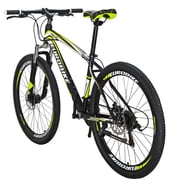 Eurobike X1 27.5 inch Mountain Bike 21 Speed Gears Bicycle Bikes For Men And Woman Yellow