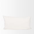 thumbnail image 3 of Mercana Jayden Cream W/ Black Print Linen Lumbar Decorative Pillow Cover, 3 of 7