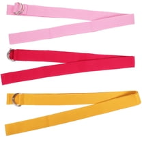 3 Pcs Yoga Accessories Belt Exercise Stretch Bands Fitness Daily Use Inelastic Major Body