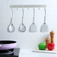thumbnail image 3 of Mainstays Stainless Steel 4-Piece Utensil Set: Includes Slotted Turner, Solid Turner, Spoon, and Slotted Spoon, 3 of 14