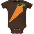 thumbnail image 1 of Halloween Vegetable Carrot Costume Soft Baby One Piece, 1 of 1