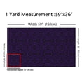 thumbnail image 3 of Homewish Neon Purple Stripes Fabric by the Yard 2 Yards for Kids, Modern Abstract Sewing Fabric, Futuristic Checkered Fabric for Sewing, Microfiber Bedroom Decor, 3 of 6