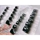 thumbnail image 3 of 72 piezas de uñas postizas rectangulares, juego de uñas francesas con degradado, brillo natural, cobertura total prensada, 11 Feliz Sencillez, 3 of 4