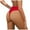 Red, variant on Women's Plus Size High Waist Bikini Bottoms Swim Briefs with Drawstring Elastic Waist for Beach Surfing