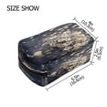 thumbnail image 3 of BZSMCE Makeup and Cosmetic Bag Women Simple Bouquet Of Daisies in Vase Pattern Square Cosmetic Bag, 3 of 6