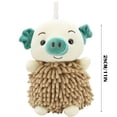 thumbnail image 3 of Cartoons Pig Hand Towel Toy Multi-Functional Cartoons Animals Hand Wipes Pig, 3 of 6