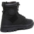 thumbnail image 3 of Palladium Tactical Soldier Tx Men's Lace Up Ankle Boots With Side Zip In Black Size 10.5, 3 of 6