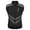 Black, variant on Men Cycling Vest Foldable Quick Dry Breathable Reflective Sports Safety Bike Vest for Riding Running Jogging Hiking
