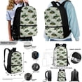 thumbnail image 2 of ZUXONGSY Tractor Print Boys Girls School Bag Set 4 Pcs Backpack with Lunch Box Pencil Case and Water Bottle Holder, Middle School Student Schoolbag Bookbag Set, 2 of 6