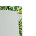 thumbnail image 2 of Ambesonne Jungle Fitted Sheet, Vintage Tropical Palm Leaf, Queen Size, Fern Green Lime, 2 of 2