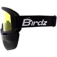 thumbnail image 5 of Birdz Eyewear Pelican 2 Pairs Mask Safety Goggles Fitover Black TPU Frame w/ Clear & Yellow Lenses, 5 of 7