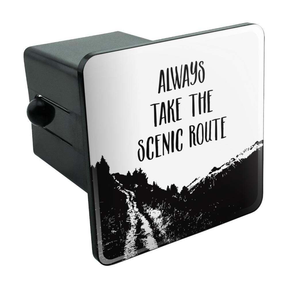 Graphics and More Always Believe Mountain Inspirational Tow Trailer Hitch Cover Plug Insert 