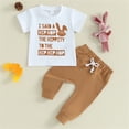 thumbnail image 2 of XXWXYD Baby Boy Easter Outfit Bunny Short Sleeve T Shirt Top Pants Set Baby Toddler Summer Clothes Wear Apparel Playsuit Jumper Overalls, 2 of 6