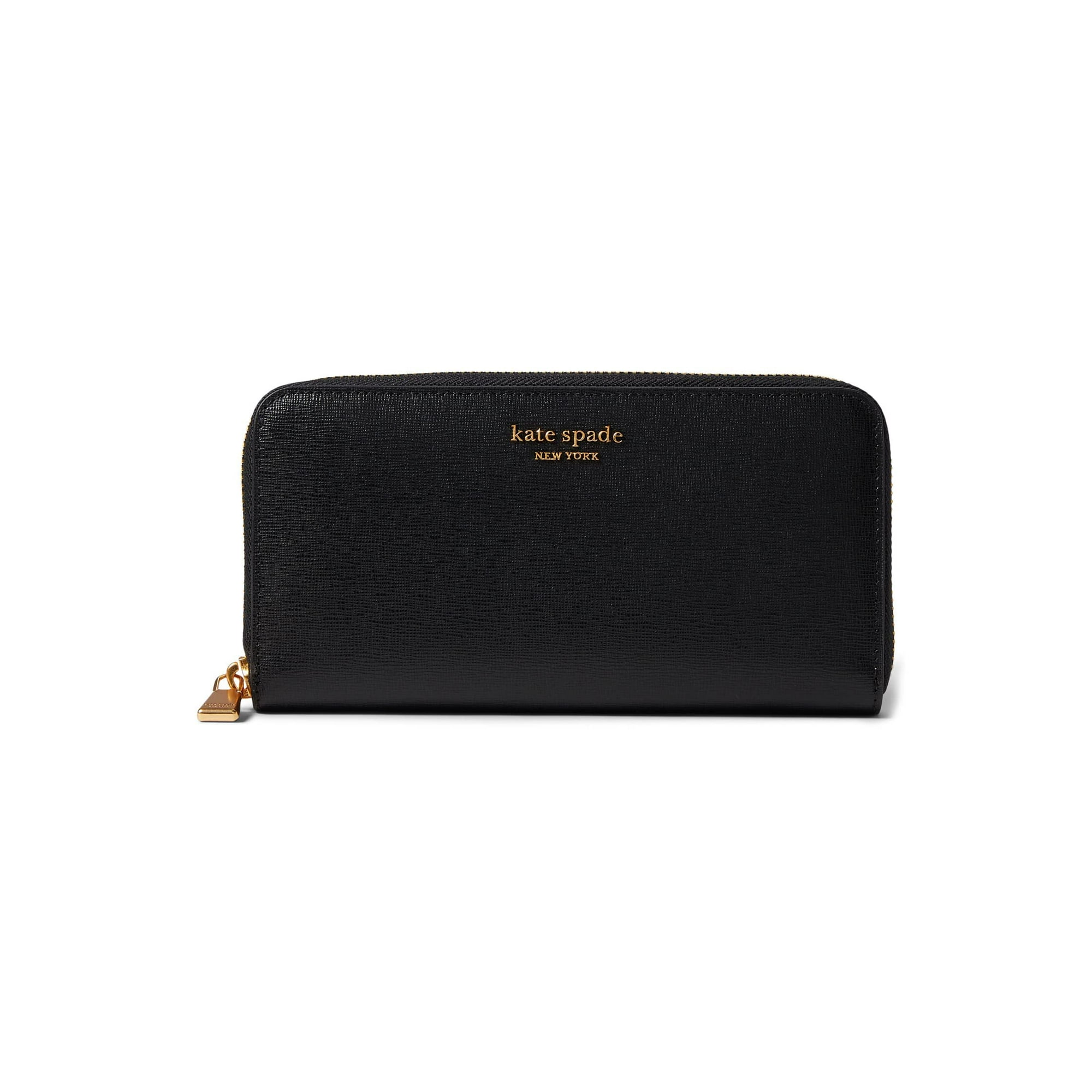 Kate Spade New York Morgan Saffiano Leather Zip Around Continental Wallet  Black One Size | Walmart Canada