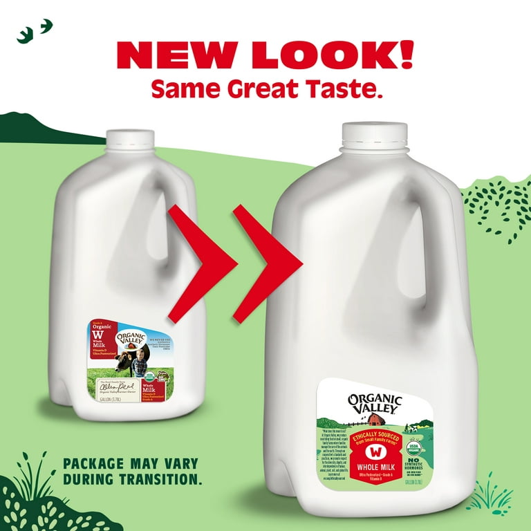 Organic Homogenized Whole Milk, Glass (3 X 64Oz) at Whole Foods Market