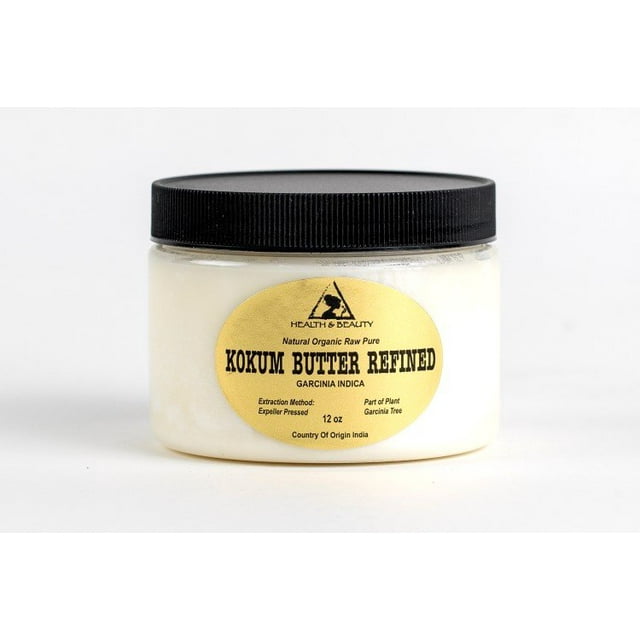Beurre de Kokum Raffiné Biologique Naturel Cru prime Frais 100 % Pur 36 oz