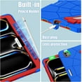 thumbnail image 5 of REQO for New iPad Pro 11 Inch Case 2024 5th Generation(M4): with Pen Holder Shockproof Rugged Hybrid Protective Case with Kickstand  Cover, 5 of 8