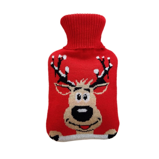 Vaidha Knitting And Rubber Hand Warmer A Hand Warmer With Hot Water For Heating And Ice Compress