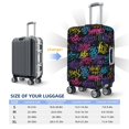thumbnail image 2 of Luggage Cover Anti Scratch, Graffiti Art Elastic Suitcase Protector Fits 18-32 Inch Luggage, 2 of 2