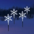 thumbnail image 3 of Holiday Time Set of 4 Dual-Usage Snowflake Motion Lights, 3 of 4