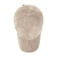 thumbnail image 6 of Corduroy Baseball Cap - Stylish Sunshade for Men/Women, Adjustable Strap, Soft Corduroy Texture, 6 of 6