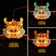thumbnail image 7 of Dserhfy DIY Handmade Materials Handheld Lantern Chinese Style Spring Festival Retro Traditional Paper Lantern Children New Year Cartoon Lantern, 7 of 7