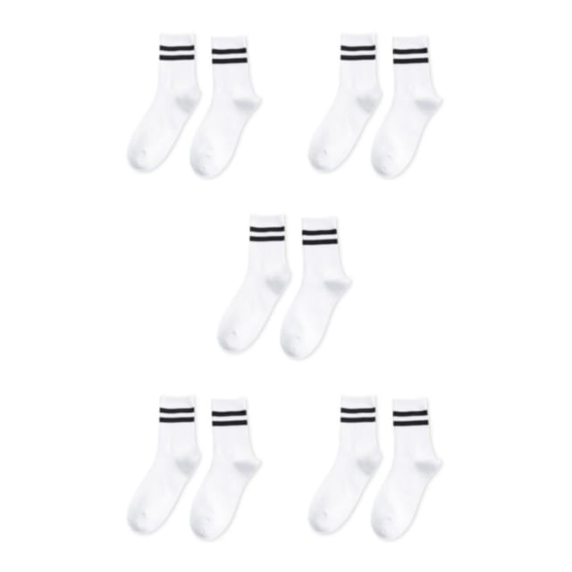 Minnieouse 10pires Colorful Women's Sports Socks length Medium tube Performance Sports length Socks tube rod Durable Women's Type2 NO2