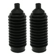thumbnail image 1 of Unique Bargains 2 Pcs Universal Rubber Rack And Pinion Steering Boot Pinion Boot Gaiter Kit Black, 1 of 6