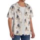 thumbnail image 2 of Balery Hippos Driving A Car Camisa Casual de Manga Corta con Botones para Hombre, Texturizada, Estilo Cubano, para Playa, Verano-XX-Large, 2 of 5