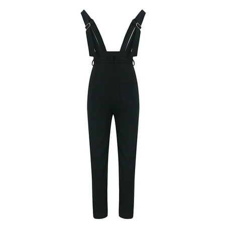overalls pants suspender trousers strap slim xl button