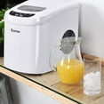 thumbnail image 5 of Costway White Portable Compact Electric Ice Maker Machine Mini Cube 26lb/Day, 5 of 8
