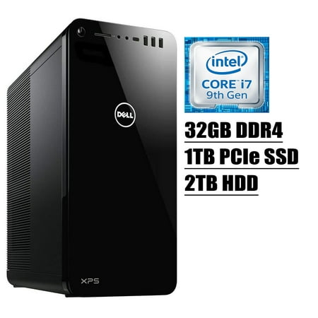 Dell XPS 8930 2020 Premium Gaming Desktop I 9th Gen Intel Octa-Core i7-9700 up to 4.7GHz I 32GB DDR4 1TB PCIe SSD 2TB HDD I RTX 2060 6GB GDDR6 MaxxAudio HDMI USB-C Win 10