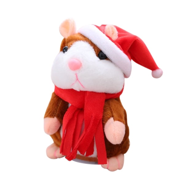 Juguetes De Hámster Juguetes De Hámster Pequeño hámster parlante eléctrico, Animal de dibujos animados, grabadora de muñecas, juguete de peluche para mascotas