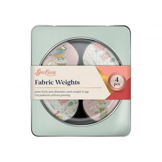 Universal Fabric Pattern Weight – 4lb One-Piece Cast Iron Fabric & Cloth  Pattern Weights (2 Weights)