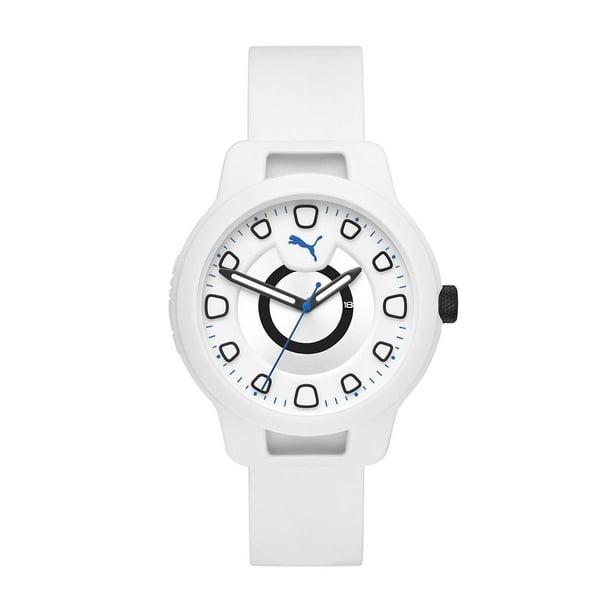 Men's white online silicone watches