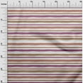 thumbnail image 3 of oneOone Cotton Silk Brown Fabric Stripes Sewing Fabric By The Yard Printed Diy Clothing Sewing Supplies 42 Inch Wide, 3 of 4