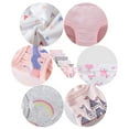 thumbnail image 2 of FamilyBlisst‌‌ Little Girl 100% Cotton Panties Printed Underwear 6-Pack Size 5, 2 of 6