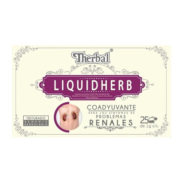 Té Therbal Liquidherb 25 sobres de 1 g c/u