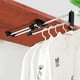thumbnail image 3 of Extendable Pull Out Closet Rod - Wardrobe Pull-Out Trousers Rack, Pull Out Clothes Hanger Rail, for Clothes Storage Pants Coat (Size : 14in, 3 of 4