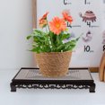 thumbnail image 6 of 2 Count Flower Pot Base Bracket Vase Plastic Plant Riser Garden Teapot Pedestal Tray Potted Holder Stand, 6 of 6