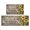 Brown Wood Sunflower, variant on Black Text Sunflower Flowers Kitchen Rugs and Mats Sets Of 2,Kitchen Decoration Rugs,Rubber Backing Non-Slip Floor Mat for Sink Washable Waterproof Laundry Room Runner Rugs