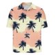 thumbnail image 3 of Mens Casual Botón Arriba Camisas Manga Corta Vintage Boliche Cuba Playa Camisas de Verano Botón Arriba, 3 of 8